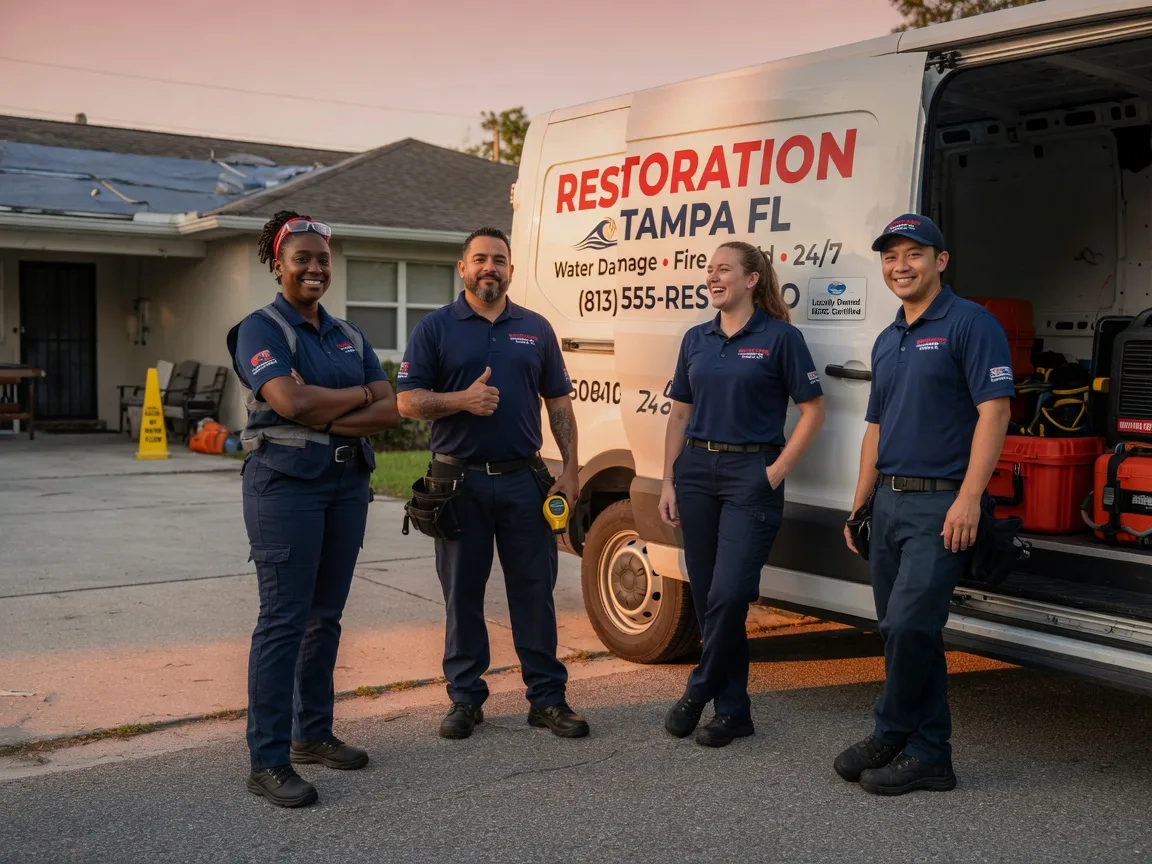 Water Damage Restoration company in Mandeville, LA
